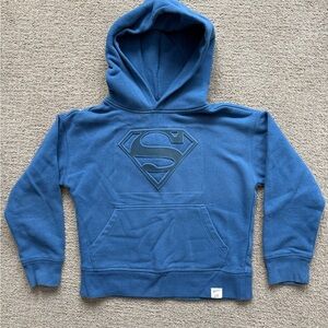 GAP Blue Superman Kids Hoodie